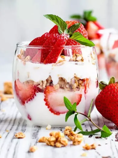 Strawberry Yogurt Parfait