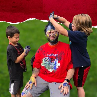 Kids at camp